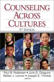 Tapa de Counseling across cultures