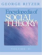 Tapa de Encyclopedia of social theory