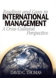 Tapa de Readings and Cases in International Management