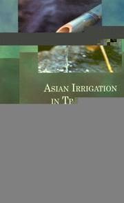 Tapa de Asian irrigation in transition