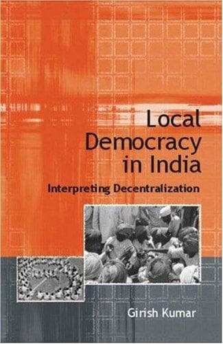 Tapa de Local Democracy in India