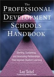 Tapa de The Professional Development Schools Handbook, Starting Sustaining, and Assessing Partnerships That Improve Student Learning
