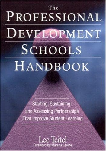 Tapa de The Professional Development Schools Handbook