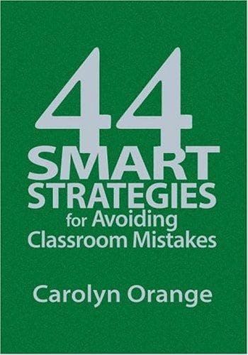 Tapa de 44 Smart Strategies for Avoiding Classroom Mistakes