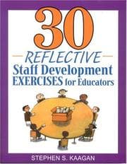 Tapa de 30 Reflective Staff Development Exercises for Educators