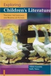 Tapa de Exploring children's literature