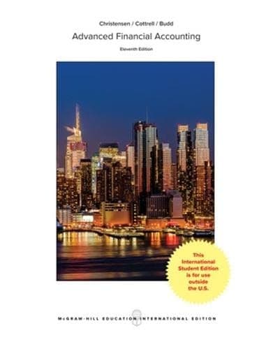 Tapa de Advanced Financial Accounting