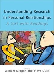 Tapa de Understanding research in personal relationships