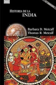 Tapa de Historia de la India 3ª edición
