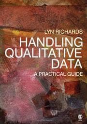 Tapa de Handling qualitative data