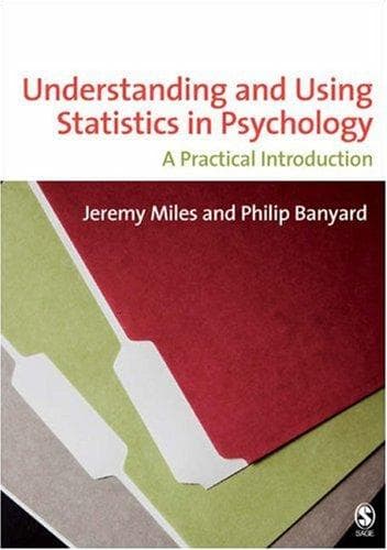 Tapa de Understanding and using statistics in psychology