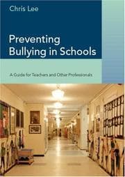 Tapa de Preventing Bullying in Schools