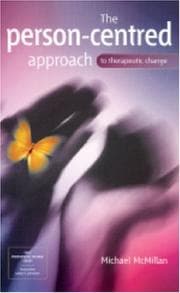 Tapa de The Person-Centred Approach to Therapeutic Change