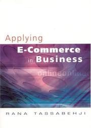 Tapa de Applying E-Commerce in Business