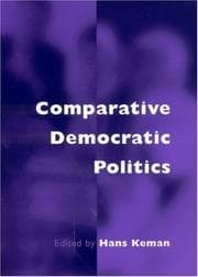 Tapa de Comparative Democratic Politics