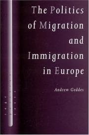 Tapa de The politics of migration and immigration in Europe