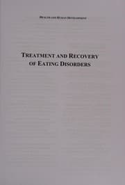 Tapa de Treatment and Recovery of Eating Disorders