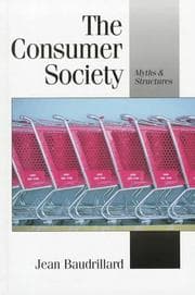 Tapa de La societé de consommation