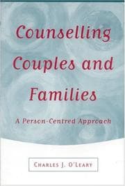 Tapa de Counselling couples and families