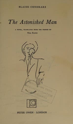 Tapa de The astonished man