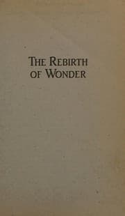Tapa de The rebirth of wonder
