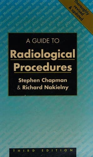 Tapa de A Guide to Radiological Procedures
