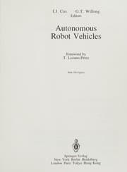 Tapa de Autonomous robot vehicles