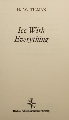 Tapa de Ice with everything