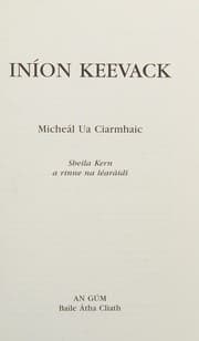 Tapa de Inion Keevack