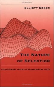 Tapa de The nature of selection