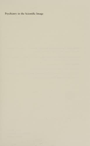 Tapa de Psychiatry in the scientific image