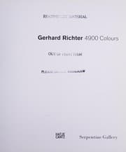 Tapa de Gerhard Richter, 4900 Colours