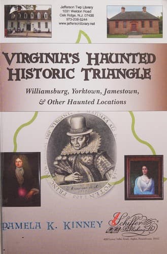 Tapa de Virginia's haunted historic triangle