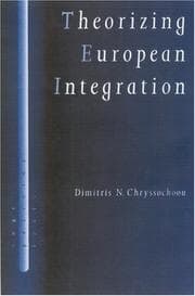 Tapa de Theorizing European integration