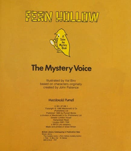 Tapa de The Mystery voice