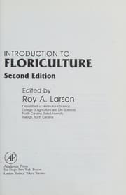 Tapa de Introduction to floriculture