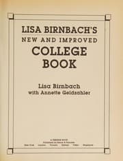 Tapa de New and improved college book