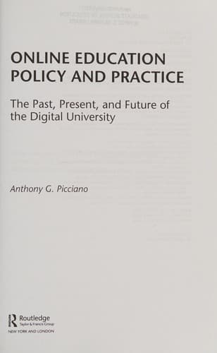 Tapa de Online Education Policy and Practice