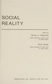 Tapa de Social reality