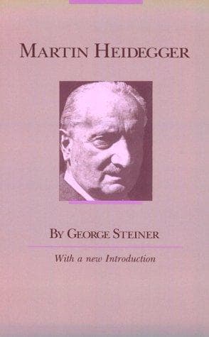 Tapa de Martin Heidegger