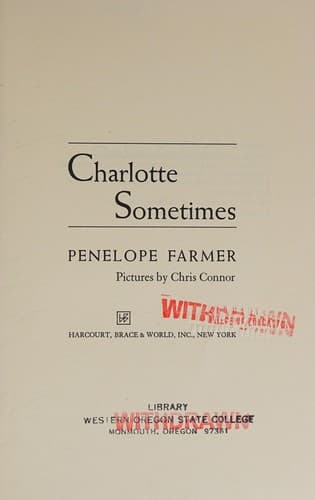 Tapa de Charlotte sometimes.