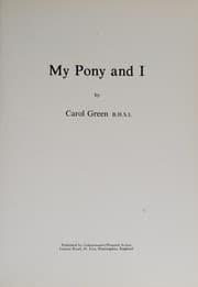 Tapa de My pony and I