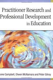 Tapa de Practitioner research and professional development in eudcation