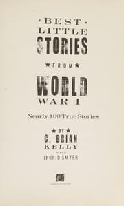Tapa de Best little stories from  World War I