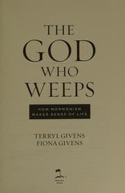 Tapa de The God who weeps