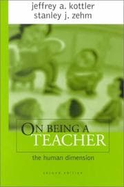 Tapa de On Being a Teacher