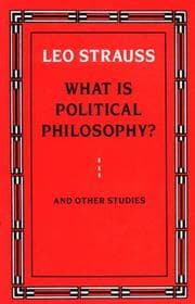 Tapa de What is political philosophy?