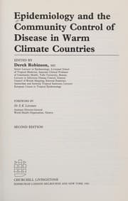 Tapa de Epidemiology and the community control of disease in warm climate countries