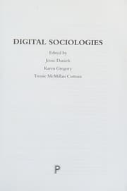 Tapa de Digital Sociologies