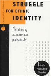 Tapa de Struggle for Ethnic Identity: Narratives by Asian American Professionals